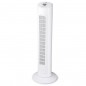 Ventilator tip stalp, 40W, 80 cm, 3 viteze, comutator rotativ, alb
