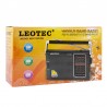 Radio portabil, 2.5W, 12 benzi FM/TV/MW/SW1-9, LEOTEC