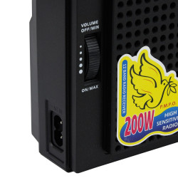 Radio portabil, 2.5W, 12 benzi FM/TV/MW/SW1-9, LEOTEC
