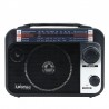 Radio portabil 4 benzi FM/MW/SW1-2, difuzor 5W, jack 3.5 mm, LEOTEC