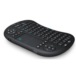 Mini tastatura wireless sau bluetooth cu touchpad compatibila Smart TV