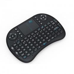Mini tastatura wireless sau bluetooth cu touchpad compatibila Smart TV