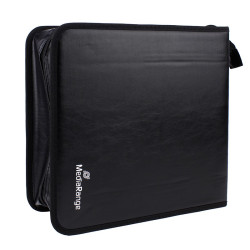 Mapa 200 CD/DVD din piele ecologica