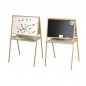 Tablita magnetica pentru scolari, 2 fete scriere, 107x64 cm, stativ lemn Tablita magnetica pentru scolari, 2 fete scriere, 107x64 cm, stativ lemn