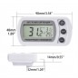 Termometru digital refrigerare, ecran LCD 1.96 inch, afisare minim si maxim temperatura