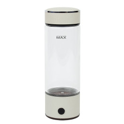 Generator apa hidrogenata ionizata, portabil, 420 ml, H2 0.6-1.3 PPM, sticla, Gomax