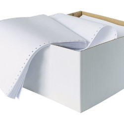 Hartie pentru imprimanta matriciala, format A4, 1800 coli