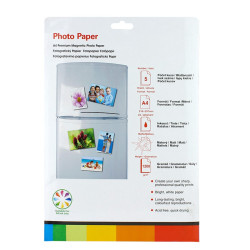 Hartie foto magnetica Gedeon, format A4, pachet 5 coli