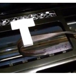Suport clema forma T pentru furtune CISS, set 2 bucati