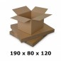 Cutie carton 190x80x120, natur, 5 straturi CO5, 690 g/mp