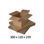 Cutie carton 300x120x220, natur, 5 straturi CO5, 690 g/mp