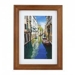 Rama foto Green Ocean, format 13x18 cm, cadru lemn, suport birou