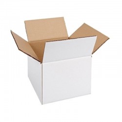 Cutie carton 360x150x190, alb, 3 straturi CO3, 360 g/mp
