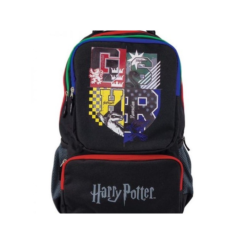 Ghiozdan Harry Potter GSHR, pentru baieti, clase gimnaziu, buzunar laptop