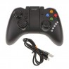 Controler gamepad Bluetooth, Android, iOS, 16 butoane, stand telefon, Ipega