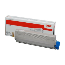 Cartus toner original 46443104 pentru Oki C823, C833, C843, 10000 pagini, Black