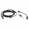 Camera Endoscop foto video, OTG, UVC, 6 LED-uri albe, IP 67, rezolutie 1600x1200