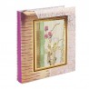 Album Gold Flowers, 80 fotografii 13x18 cm, buzunare slip-in, cutie