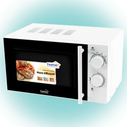 Cuptor cu microunde, 700 W, 5 trepte putere, capacitate 20 l, alb