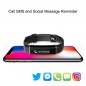 Bratara smart fitness, Bluetooth, Android iOS, monitorizare pasi, calorii, apeluri, IDO