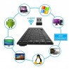 Tastatura Wireless, touchpad 4.5 inch, Rii