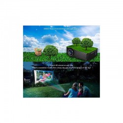 Video proiector LED, TFT LCD, USB, HDMI, VGA, Rio