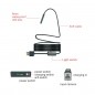 Camera endoscop HD, 8 LED-uri, 8 mm, WiFi, Android, 1600x1200 pixeli, IP68, 2 m