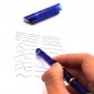 Pix cu cerneala termosensibila, mina 0.5 mm, radiera, albastru