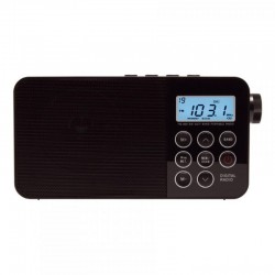 Radio digital AM/FM/SW, ceas LCD, functie alarma, temporizare adormire