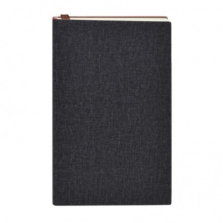 Agenda A6 nedatata, pentru notite, semn de carte inclus, coperta PVC