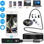 Camera endoscop HD, 8 LED-uri, 8 mm, WiFi, Android, 1600x1200 pixeli, IP68, 2 m Camera endoscop HD, 8 LED-uri, 8 mm, WiFi, Android, 1600x1200 pixeli, IP68, 2 m