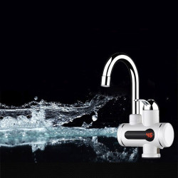 Robinet electric, apa calda instant, 3000 W, 2.5 l/minut, montare pe chiuveta