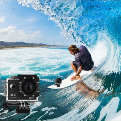 Camera video sport 4K Ultra HD, Wi-Fi, LCD 2 inch, slot TF USB, HDMI, 18 accesorii, Rio
