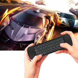 Minitastatura Wireless 3 in 1, conectare automata, compatibila Smart TV, PC