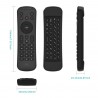 Minitastatura Wireless 3 in 1, conectare automata, compatibila Smart TV, PC