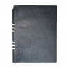 Agenda A5, 100 pagini, calendar, coperta piele ecologica, margini aurii