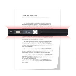 Scanner portabil A4