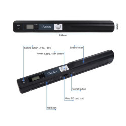 Scanner portabil A4