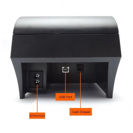 Imprimanta termica POS, 58 mm, 203 DPI, USB