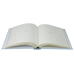 Album foto Baby Four albastru personalizabil, 50 file cartonate, 200 poze 10x15