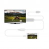 Cablu adaptor HDTV 3 in 1, Android iOS, lungime 1 m, argintiu, Rio