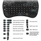 Mini tastatura Bluetooth cu touchpad pentru Smart TV, PS3, PC, Android, Linux, Rii i8