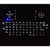 Mini tastatura bluetooth Rii i8+, qwerty si touchpad, PS4, iluminata 