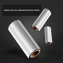 Ribon UV invizibil Magenta pentru imprimante termice, latime 110 mm, diametru 25 mm