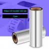 Ribon UV invizibil Cyan pentru imprimante termice, 110 mm, diametru interior 25 mm