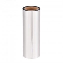 Ribon UV invizibil Cyan pentru imprimante termice, 110 mm, diametru interior 25 mm