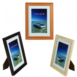 Rama foto Ocean, de birou, lemn, 13x18 cm, aspect vintage