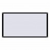 Ecran de proiectie manual, 120 inch, portabil, fixare perete, textil alb