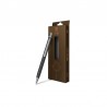 Pix metalic cu grip, mina albastra, 0.7 mm, Linc