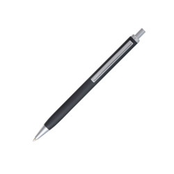 Pix metalic cu grip, mina albastra, 0.7 mm, Linc